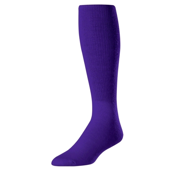TCK TWIN CITY Euro Soccer Socks Large purple New - Picture 1 of 4